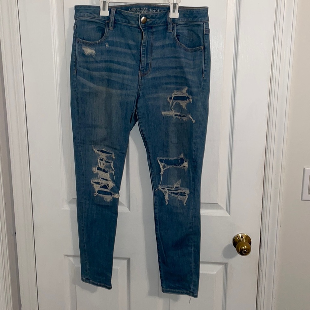 American Eagle Hi-Rise Jeggings Size:12